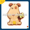 Cute pet dog shaped promotion 3d fridge magnet